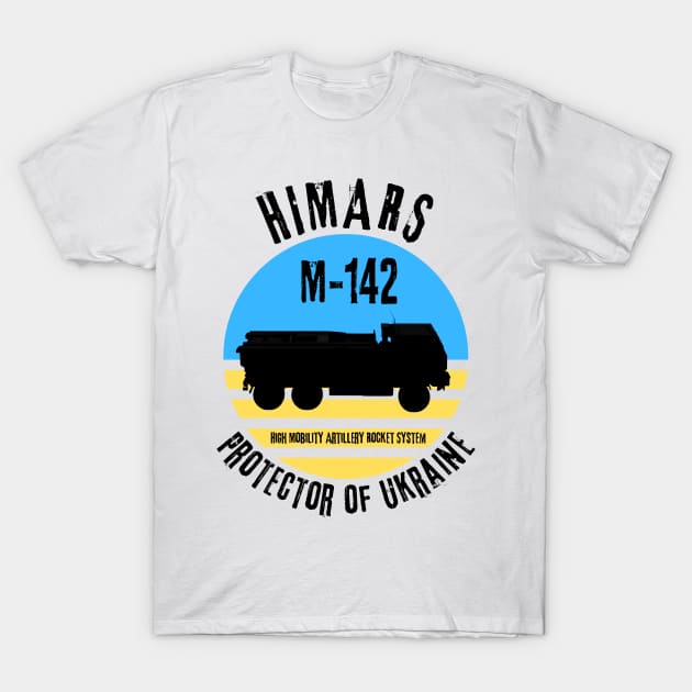 HIMARS-Protector of Ukraine T-Shirt by Myartstor 